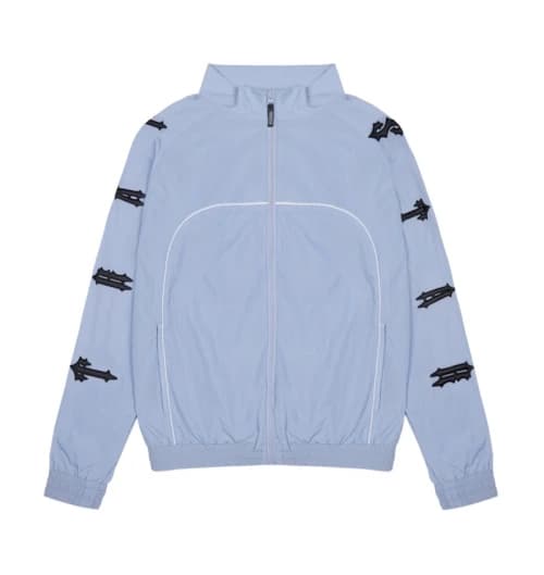 Trapstar Irongate Shell Track Top 2.0 Cashmere Blue/Black