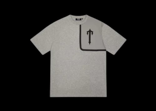 Trapstar Irongate T Tech Zip T-Shirt Grey