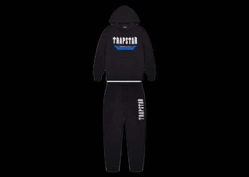 Trapstar Irongate Tracksuit Black/Blue