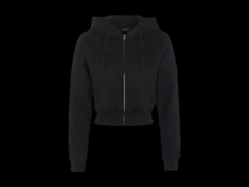 Trapstar Women's Irongate Cropped Batwing Tracksuit - Black Tracksuit Black