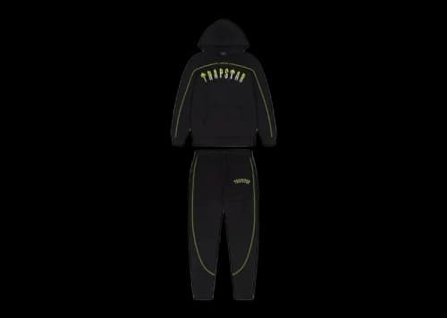 Trapstar x Central Cee 23 Arched Panel Tracksuit Black/Yellow