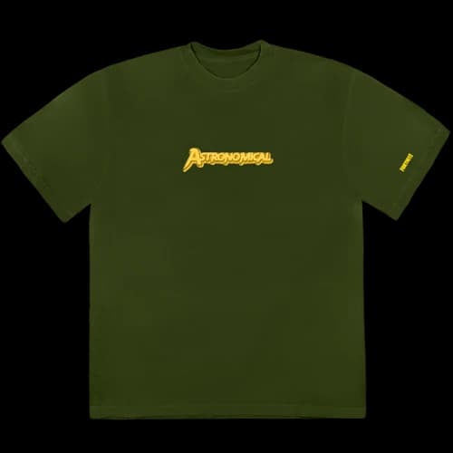 Travis Scott Astro Cyclone T-Shirt Washed Olive