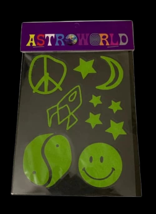 Travis Scott Astroworld Stargazing Sticker Pack Multi