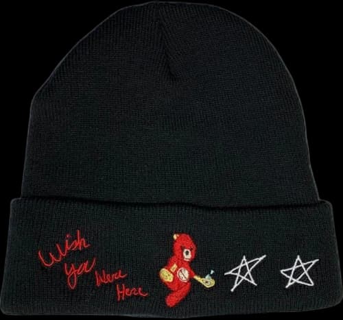 Travis Scott Astroworld Tour Wish You Were Here Beanie Black