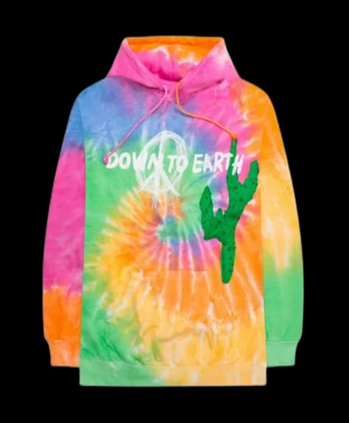Travis Scott Astroworld x DSM Down To Earth Hoodie Tie Dye