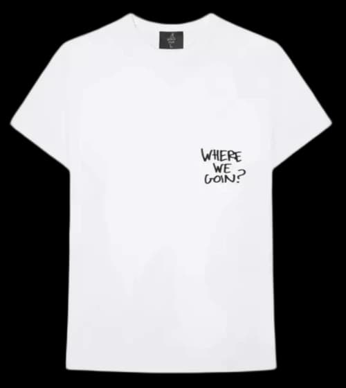 Travis Scott Astroworld x DSM Where We Goin? Tee White