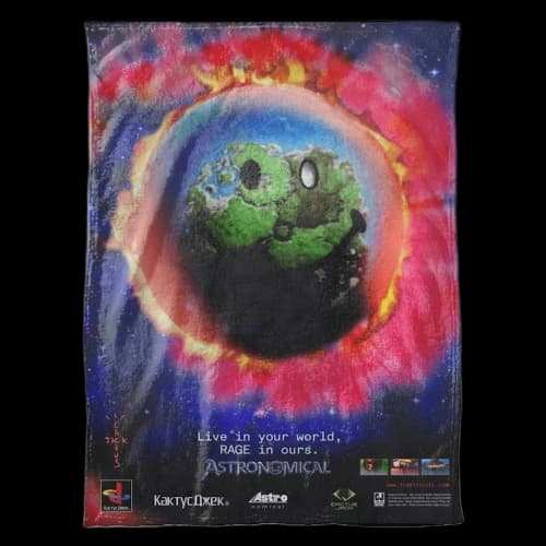 Travis Scott Cactus Jack Fortnite World Blanket