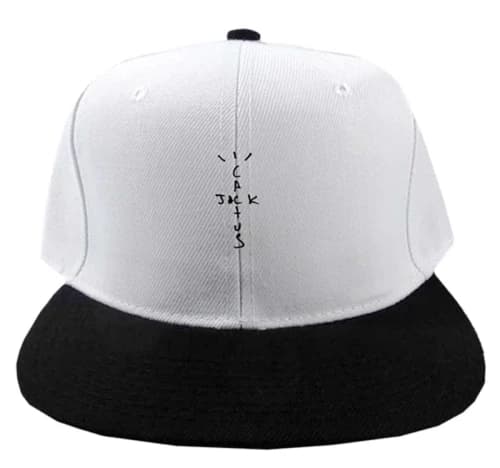 Travis Scott Cactus Jack Records Hat White/Black
