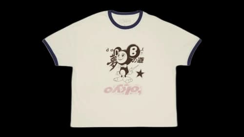 Travis Scott Cactus Jack x Fragment x Takashi Murakami Tokyo Ringer Tee Multicolor