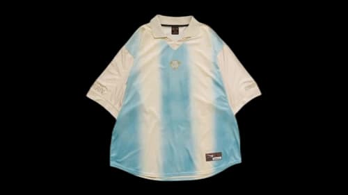 Travis Scott Cactus Jack x Nike Argentina Total 90 Retro Jersey Blue/White