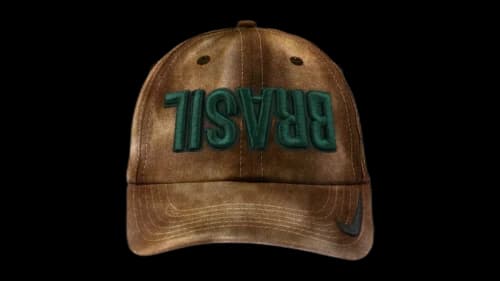 Travis Scott Cactus Jack x Nike Brasil Distressed Total 90 Hat