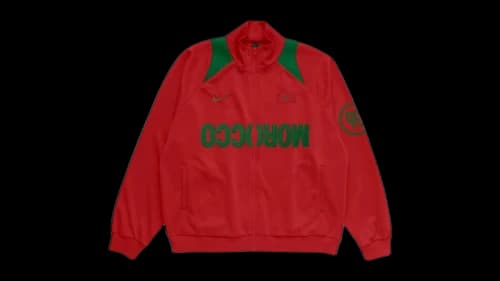 Travis Scott Cactus Jack x Nike for Morocco Total 90 Anthem Jacket Red