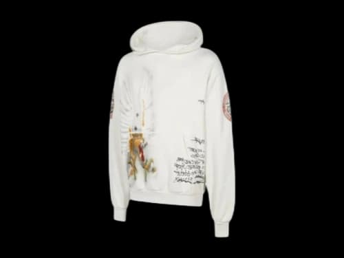 Travis Scott Circus Maximus Europe Tour 2024 Hoodie White
