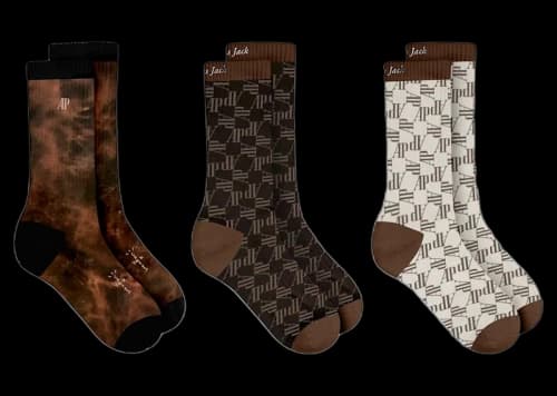 Travis Scott CJ x Audemars Piguet Socks (Set of 3) Multicolor