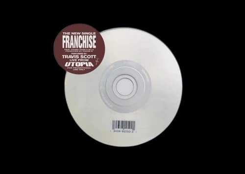 Travis Scott Franchise Promo Single CD