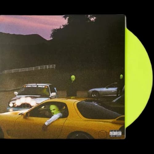 Travis Scott JACKBOYS Exclusive Limited Edition Colored LP Vinyl