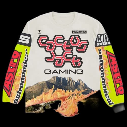 Travis Scott The Scotts Cj Gaming II L/S Jersey White/Multi