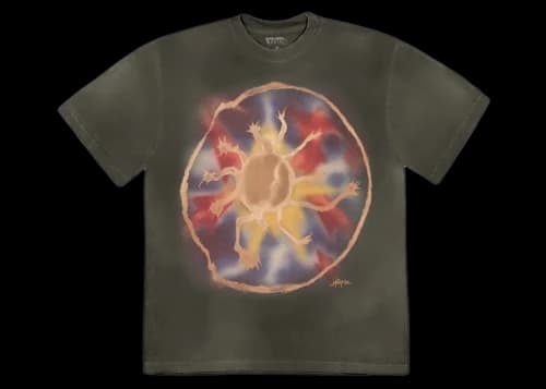 Travis Scott Utopia Is In Philadelphia Tee Multicolor