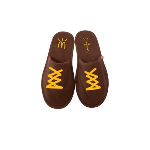 Travis Scott x McDonald's Cj House Slippers Brown S/M (FW20)