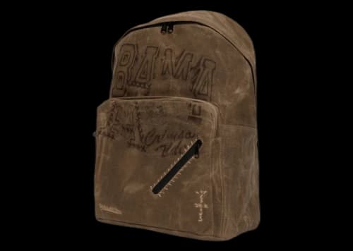 Travis Scott x Mitchell & Ness Alabama Crimson Tide Backpack Brown