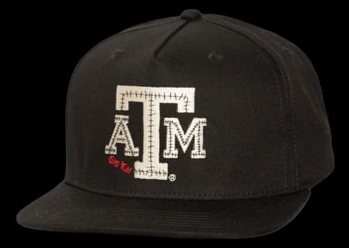 Travis Scott x Mitchell & Ness Texas A&M Aggies Snapback Hat Black