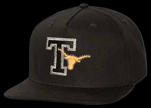Travis Scott x Mitchell & Ness Texas Longhorns Snapback Hat Black