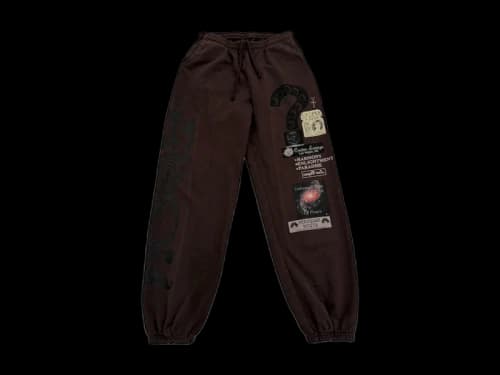 Travis Scott x Online Ceramics Utopia Sweatpants Brown