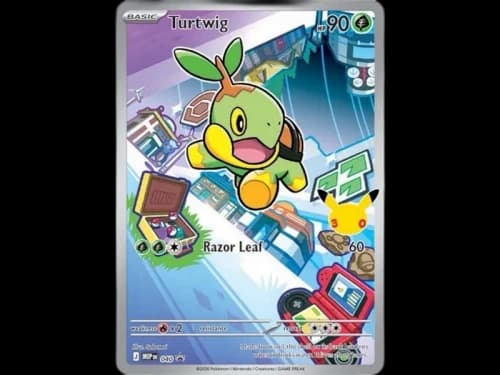 Turtwig 2026 Pokémon Mega Evolution First Partners Collection Promo 40 Ungraded