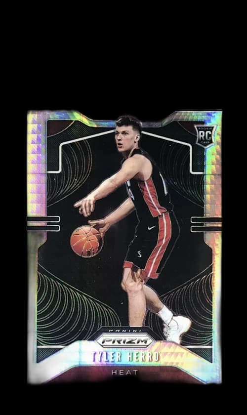 Tyler Herro 2019 Panini Prizm Rookie Hyper #259 (PSA or BGS Graded)