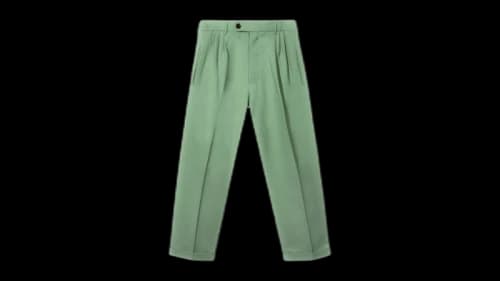 Tyler, The Creator Double Pleated Trousers Drab Green