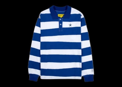 Tyler, The Creator Golf Wang x NFL Cowboys Long Sleeve Polo Blue/White