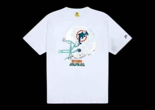 Tyler, The Creator Golf Wang x NFL Dolphins Helmet Tee White