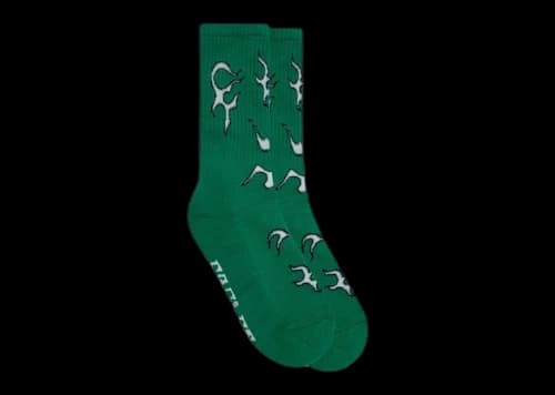 Tyler, The Creator Golf Wang x NFL Eagles Socks (3 Pack) Green