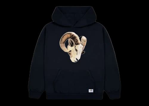 Tyler, The Creator Golf Wang x NFL Rams Cutout Hoodie Black