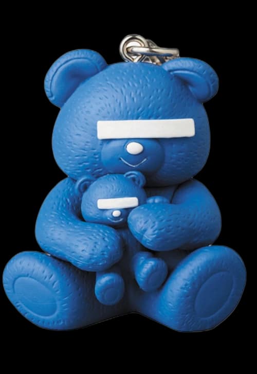 Undercover x Medicom Toy Bear Keychain Blue