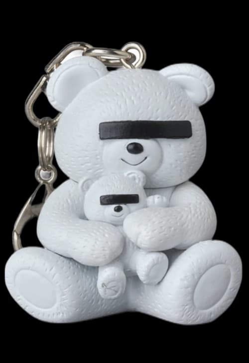 Undercover x Medicom Toy Bear Keychain White