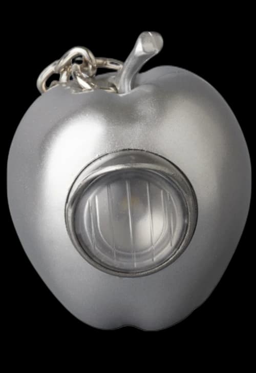 Undercover x Medicom Toy Gilapple Light Keychain Silver