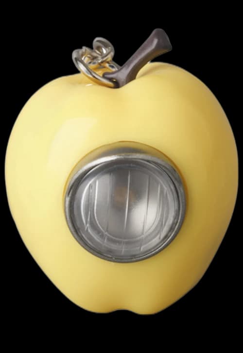 Undercover x Medicom Toy Gilapple Light Keychain Yellow