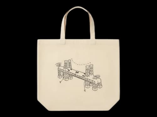 Uniqlo Hiroshi Masuda Brooklyn Tote Bag Natural