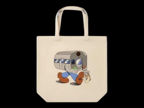Uniqlo Lauren Martin Brooklyn Tote Bag Natural