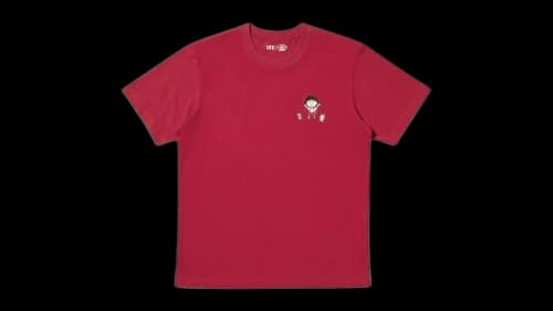 Uniqlo UT Shueisha 100th Anniversary Chibi Maruko-chan 488259 T-shirt Red