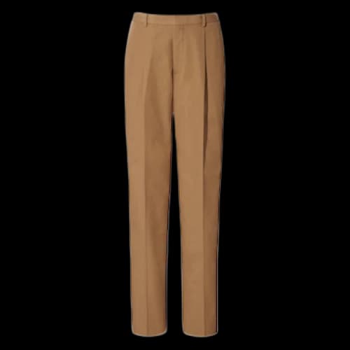 Uniqlo x Jil Sander Pleated Tapered Pants Dark Brown
