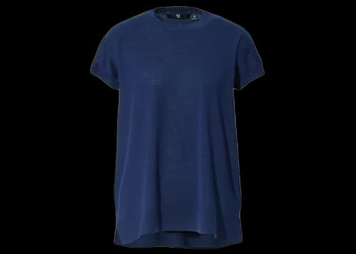Uniqlo x Jil Sander Womens Short Sleeve Sweater Blue