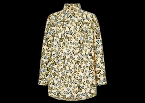 Uniqlo x MARNI Women's Oversized L/S Flower Shirt Off White