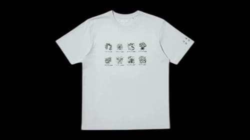 Uniqlo x Pokémon 30th Anniversary 489908 T-shirt Gray