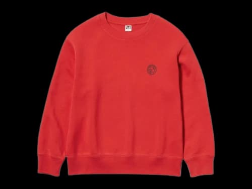 Uniqlo x Pokemon Kids Sweatshirt Red
