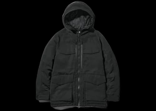 Uniqlo x White Mountaineering Hybrid Down Oversized Parka (Asia Sizing) Black
