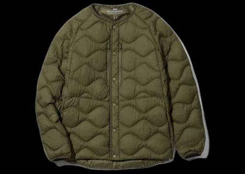 Uniqlo x White Mountaineering Ultra Light Down Oversized Jacket (Asia Sizing) Olive