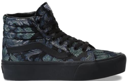 Vans Sk8-Hi Platform 2.0 Daring Damsels Multi Black (Women's)