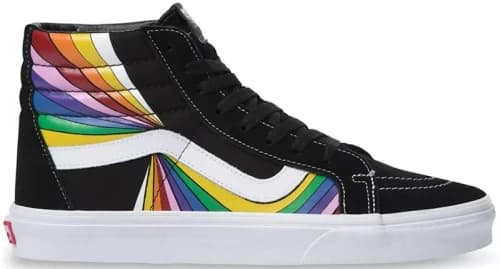Vans Sk8-Hi Refract Pack Black White
